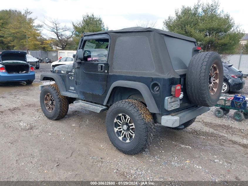 2005 Jeep Wrangler Sport VIN: 1J4FA49S95P354661 Lot: 38632680