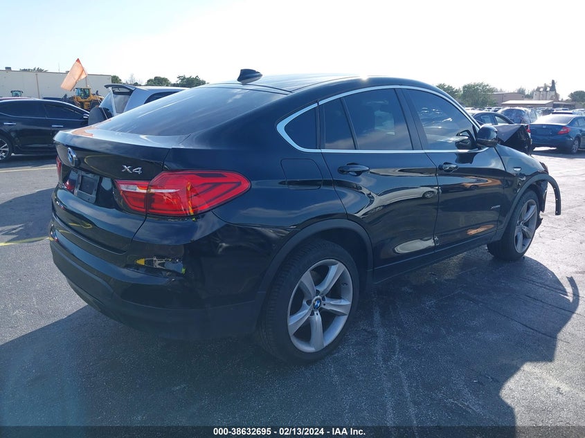 2017 BMW X4 xDrive28I VIN: 5UXXW3C59H0T77670 Lot: 38632695