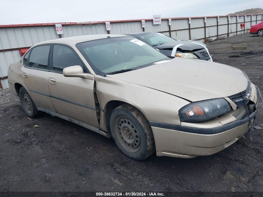 2005 Chevrolet Impala VIN: 2G1WF52E559268062 Lot: 38632734