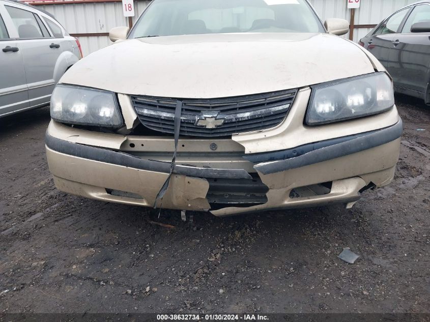 2005 Chevrolet Impala VIN: 2G1WF52E559268062 Lot: 38632734