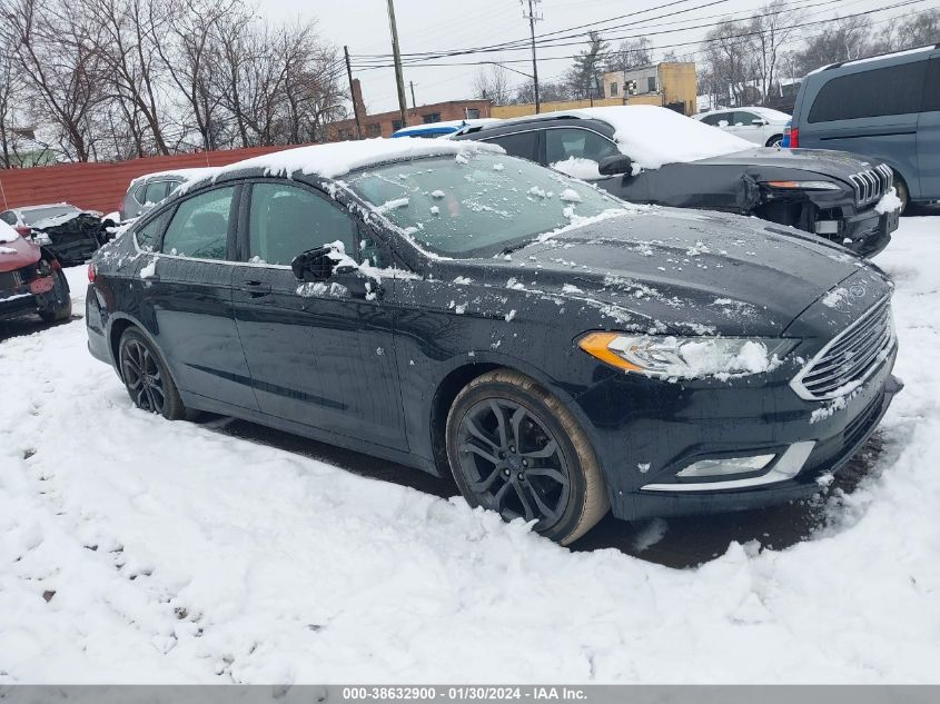 3FA6P0HD1JR196227 2018 Ford Fusion Se