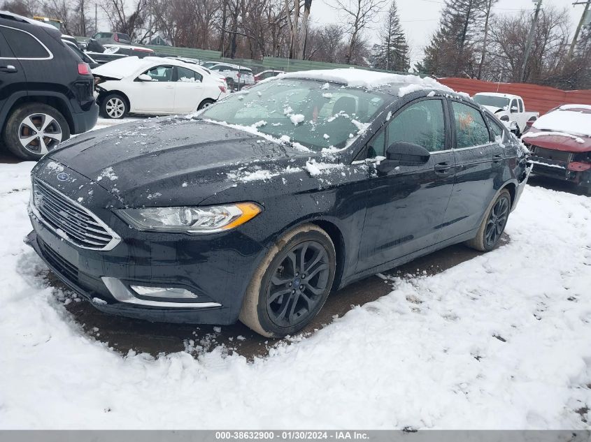 3FA6P0HD1JR196227 2018 Ford Fusion Se