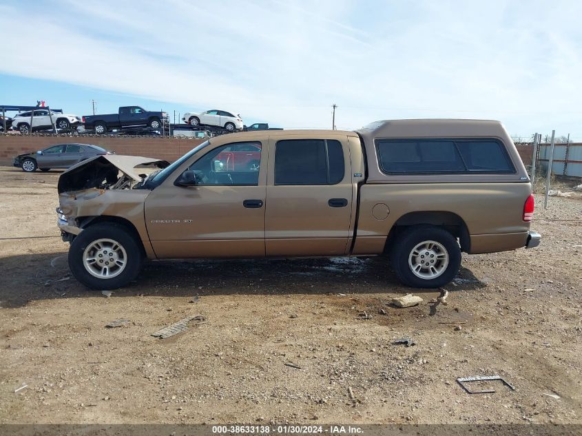 2000 Dodge Dakota Slt/Sport VIN: 1B7GL2AX3YS775132 Lot: 38633138