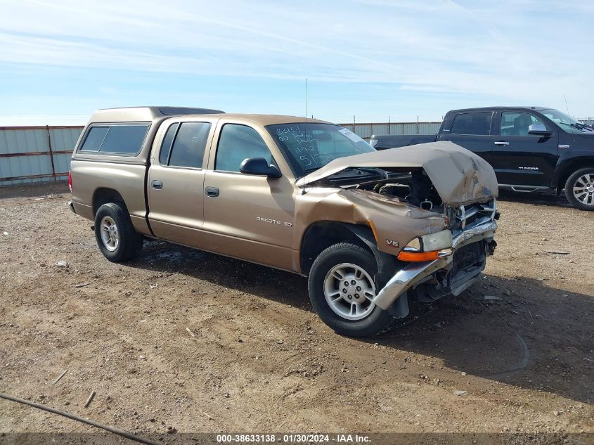 2000 Dodge Dakota Slt/Sport VIN: 1B7GL2AX3YS775132 Lot: 38633138