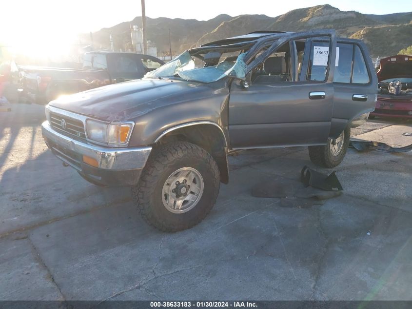 1992 Toyota 4Runner Vn39 Sr5 VIN: JT3VN39W3N0090725 Lot: 38633183