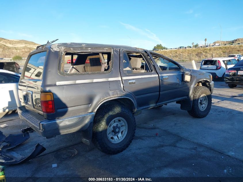 1992 Toyota 4Runner Vn39 Sr5 VIN: JT3VN39W3N0090725 Lot: 38633183