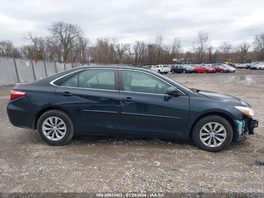 2016 Toyota Camry Le VIN: 4T4BF1FK4GR560078 Lot: 38633403