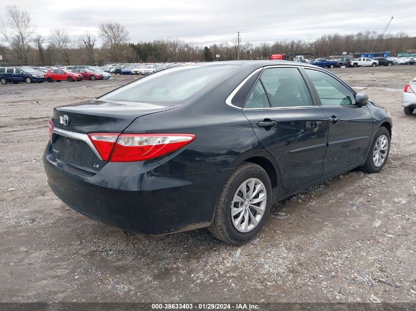 2016 Toyota Camry Le VIN: 4T4BF1FK4GR560078 Lot: 38633403