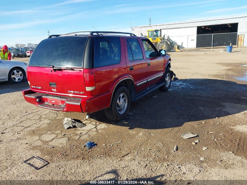 2000 Chevrolet Blazer Lt VIN: 1GNDT13W9Y2381899 Lot: 38633417