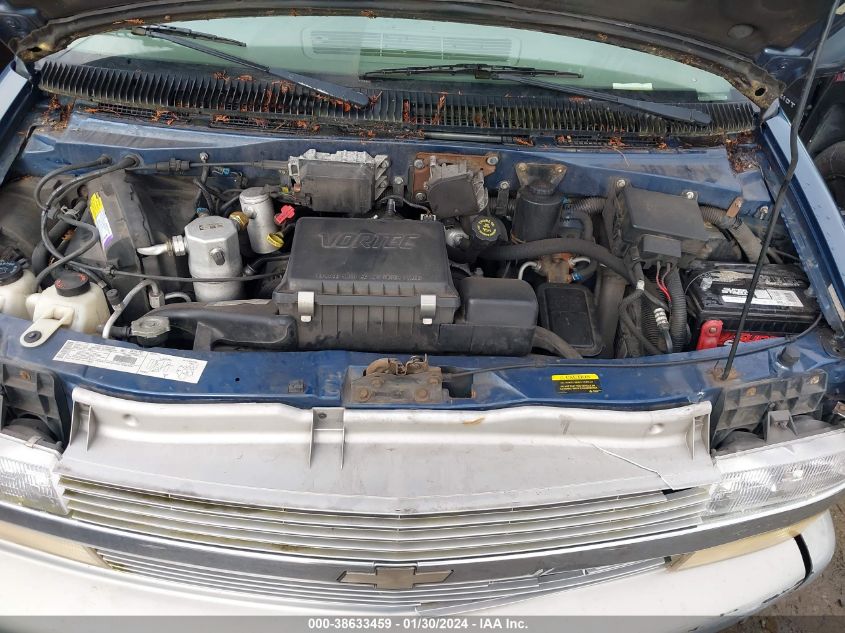 2000 Chevrolet Astro VIN: 1GNEL19W6YB184359 Lot: 38633459