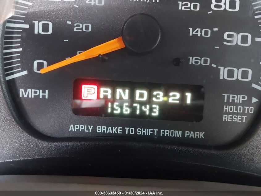 2000 Chevrolet Astro VIN: 1GNEL19W6YB184359 Lot: 38633459