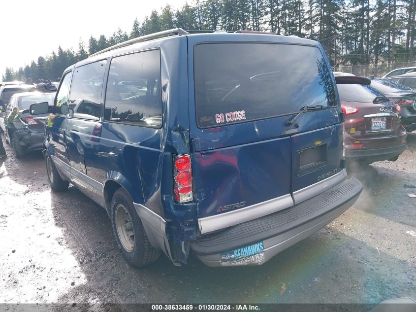 2000 Chevrolet Astro VIN: 1GNEL19W6YB184359 Lot: 38633459