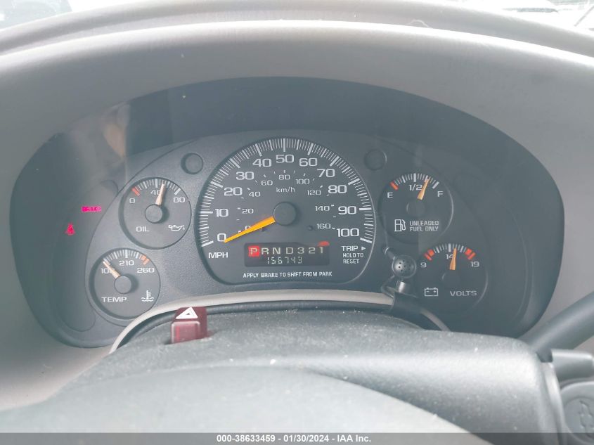 2000 Chevrolet Astro VIN: 1GNEL19W6YB184359 Lot: 38633459