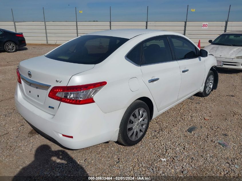 2014 Nissan Sentra Fe+ S/Fe+ Sv/S/Sl/Sr/Sv VIN: 3N1AB7AP8EL648184 Lot: 38633464