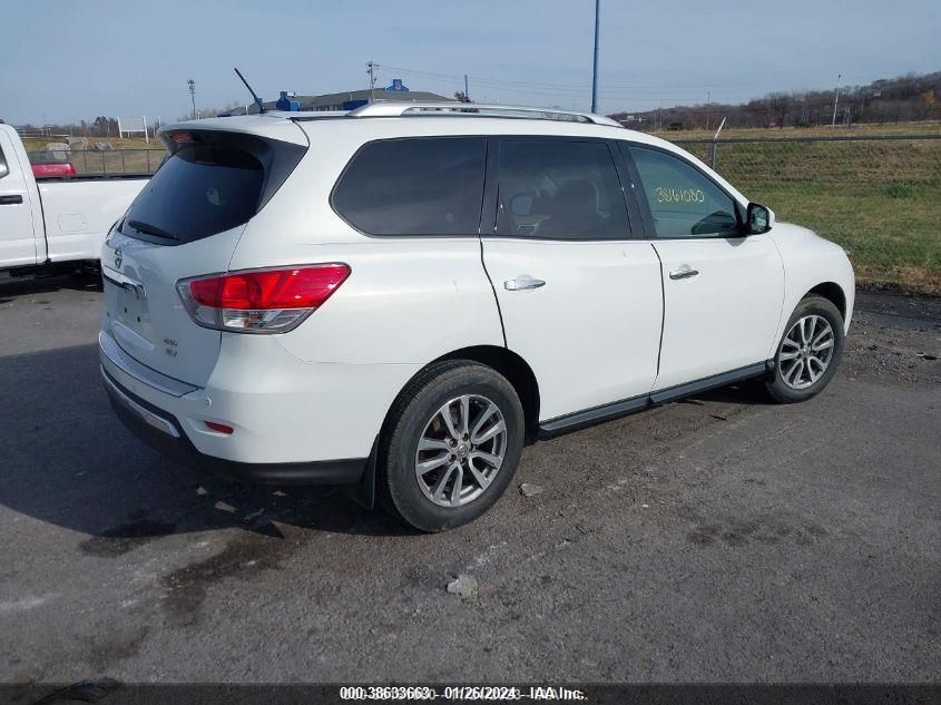 2014 Nissan Pathfinder Sv VIN: 5N1AR2MM6EC720617 Lot: 38633663