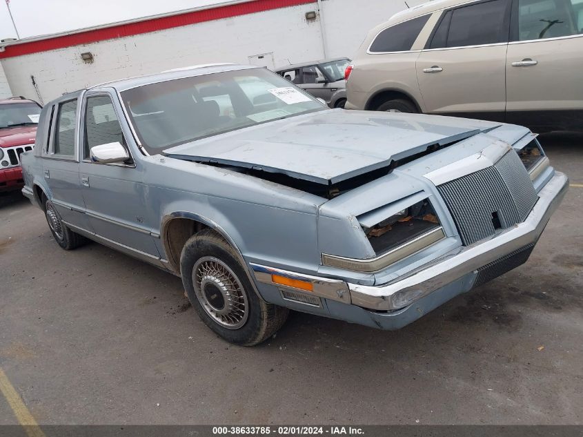 1991 Chrysler Imperial VIN: 1C3XY56R3MD248174 Lot: 38633785