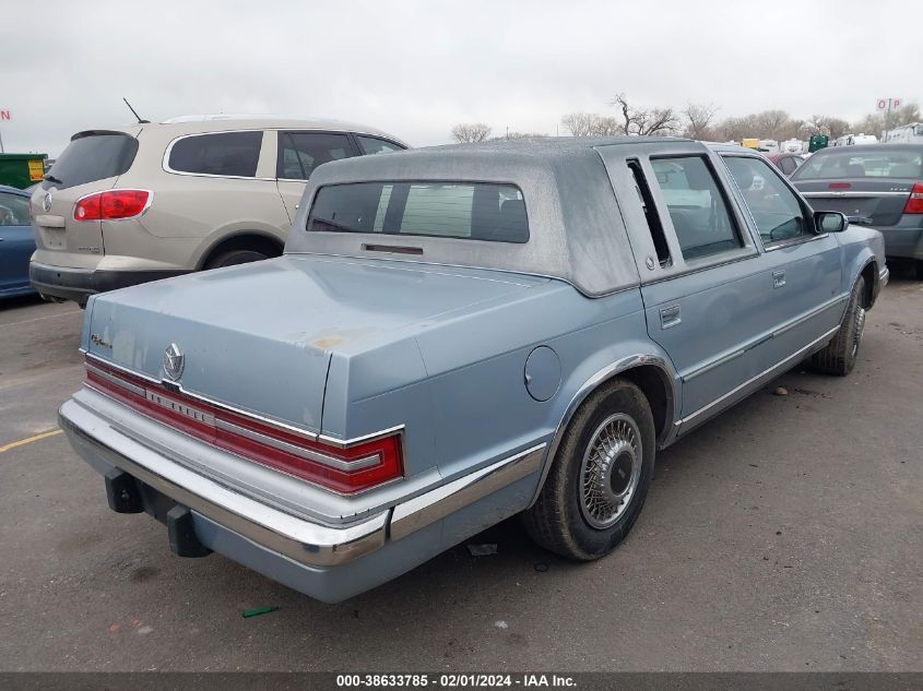 1991 Chrysler Imperial VIN: 1C3XY56R3MD248174 Lot: 38633785