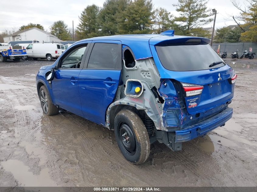 2020 Mitsubishi Outlander Sport 2.0 Es VIN: JA4AP3AU9LU006311 Lot: 38633871