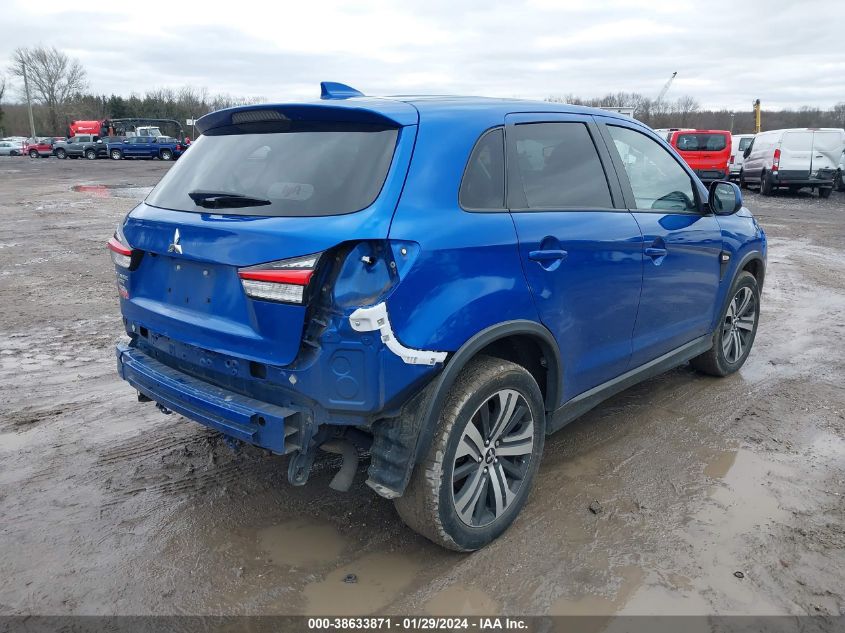 2020 Mitsubishi Outlander Sport 2.0 Es VIN: JA4AP3AU9LU006311 Lot: 38633871