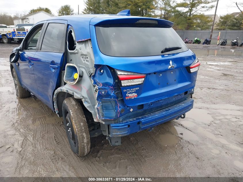 2020 Mitsubishi Outlander Sport 2.0 Es VIN: JA4AP3AU9LU006311 Lot: 38633871