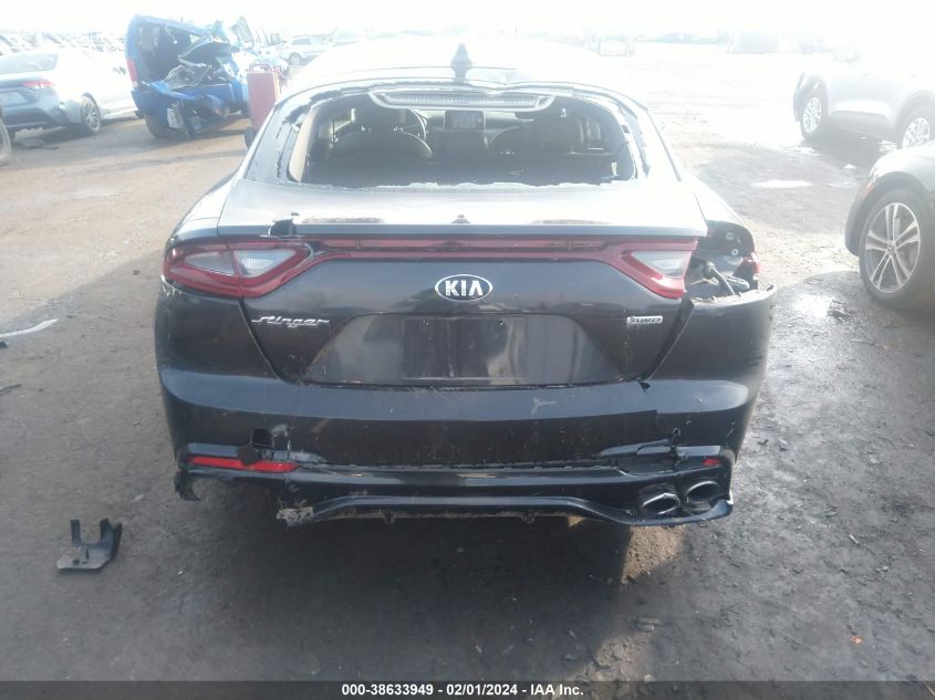 2019 Kia Stinger VIN: KNAE15LA8K6046371 Lot: 38633949