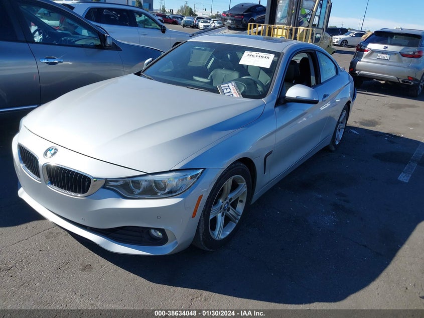2014 BMW 428I VIN: WBA3N7C59EF718646 Lot: 38634048
