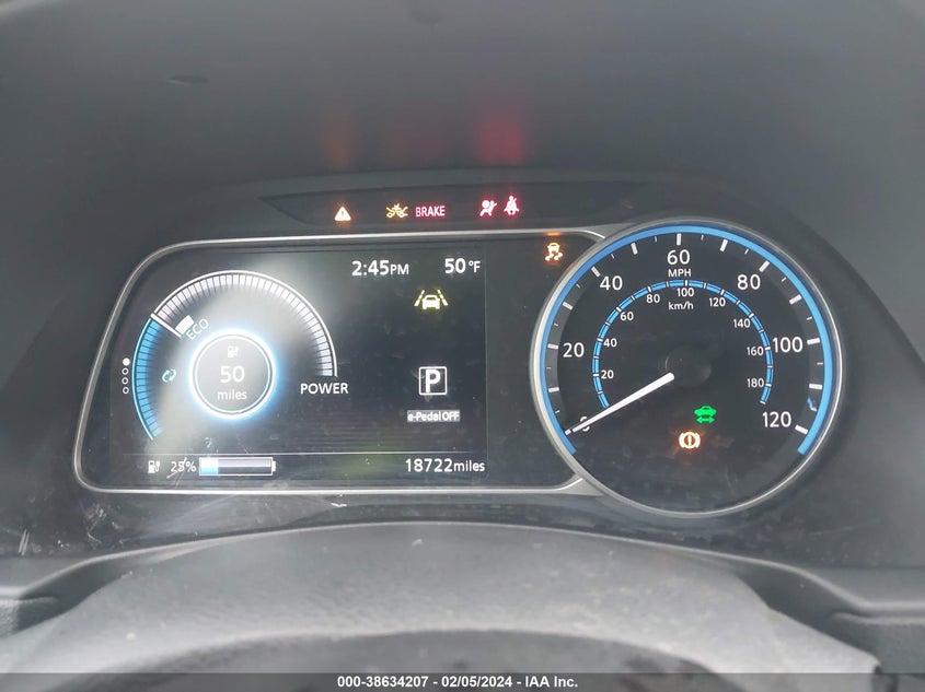 2020 NISSAN LEAF SL PLUS - 1N4BZ1DP1LC302725