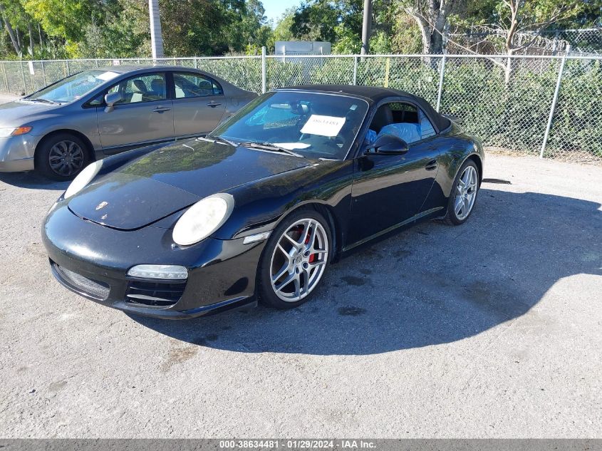 2010 Porsche 911 Carrera S VIN: WP0CB2A9XAS754156 Lot: 38634481