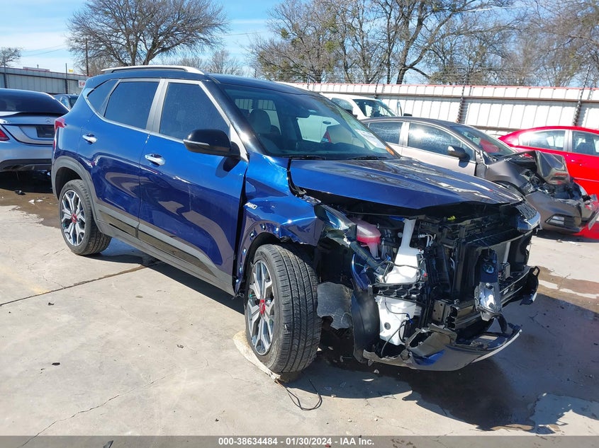 2023 Kia Seltos Sx Turbo VIN: KNDETCA29P7398485 Lot: 38634484