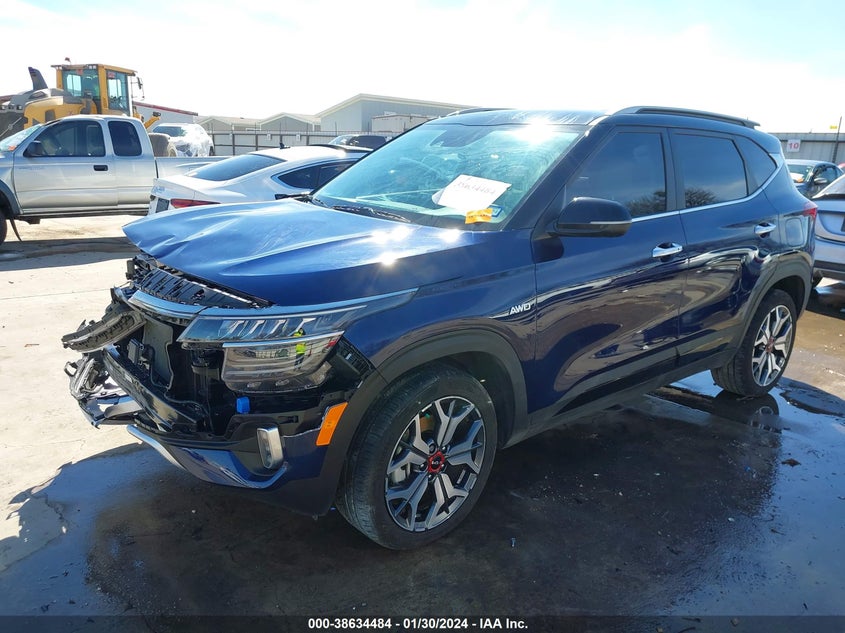 2023 Kia Seltos Sx Turbo VIN: KNDETCA29P7398485 Lot: 38634484