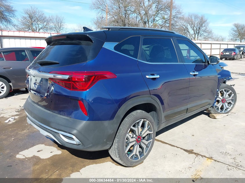 2023 Kia Seltos Sx Turbo VIN: KNDETCA29P7398485 Lot: 38634484