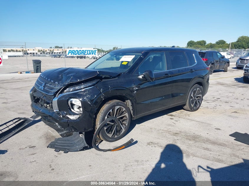 2024 Mitsubishi Outlander Se 2.5 2Wd/Se Black Edition S-Awc VIN: JA4J3VA85RZ003430 Lot: 38634564