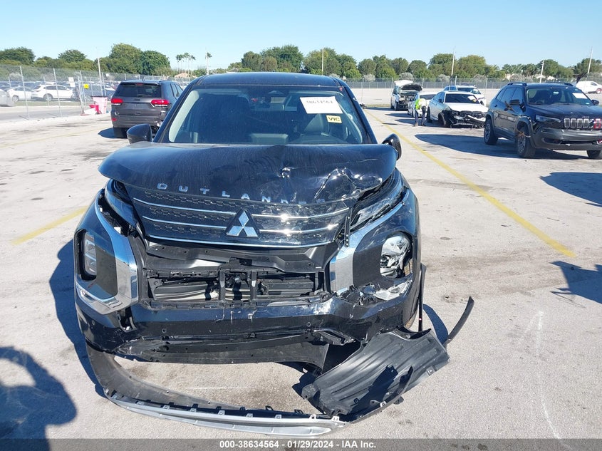 2024 Mitsubishi Outlander Se 2.5 2Wd/Se Black Edition S-Awc VIN: JA4J3VA85RZ003430 Lot: 38634564