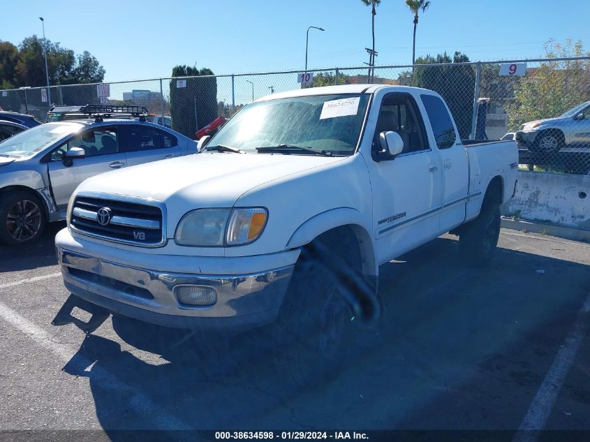 5TBBT4816YS099767 2000 Toyota Tundra Ltd V8