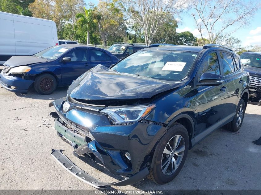 2017 Toyota Rav4 Xle VIN: JTMWFREVXHJ119813 Lot: 38634600