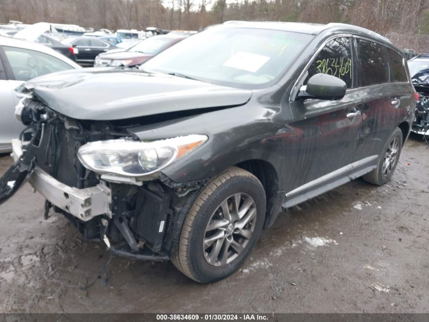 2013 Infiniti Jx35 VIN: 5N1AL0MM8DC349898 Lot: 38634609