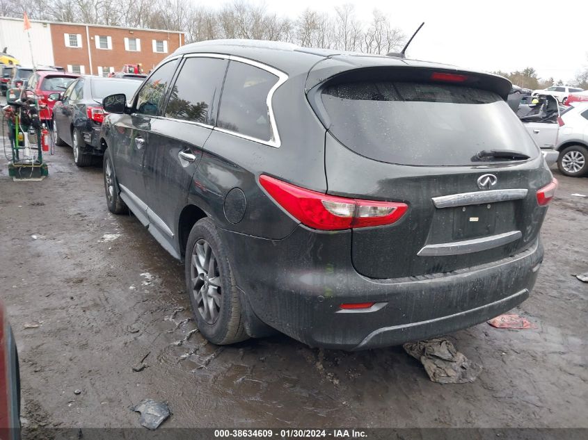 2013 Infiniti Jx35 VIN: 5N1AL0MM8DC349898 Lot: 38634609