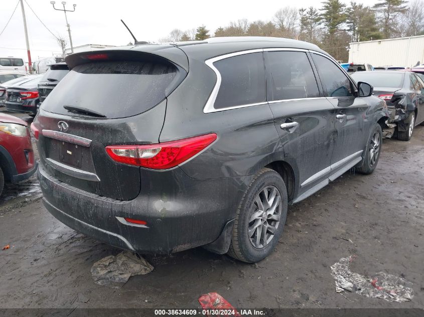 2013 Infiniti Jx35 VIN: 5N1AL0MM8DC349898 Lot: 38634609