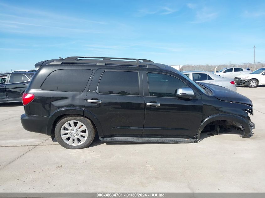 2011 Toyota Sequoia Platinum 5.7L V8 VIN: 5TDDW5G10BS054801 Lot: 38634701