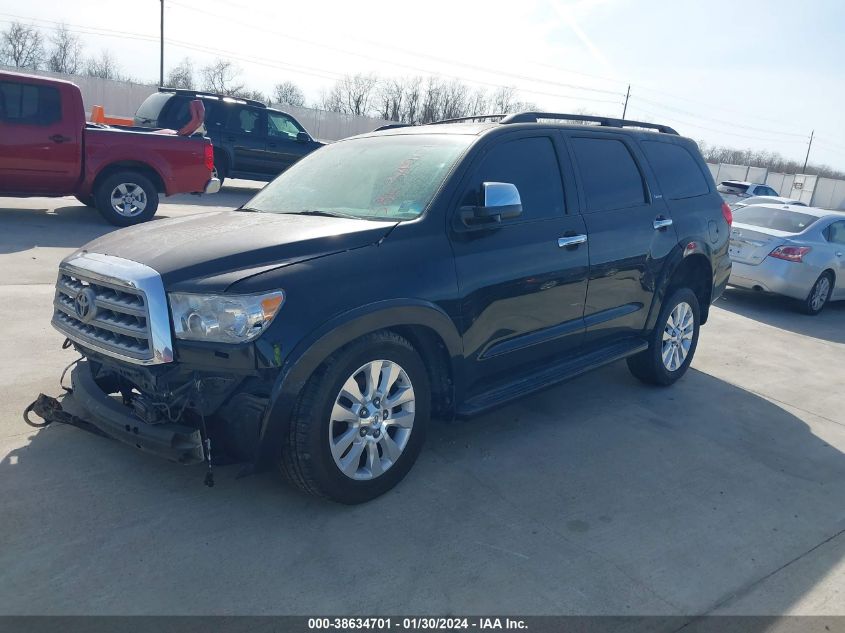 2011 Toyota Sequoia Platinum 5.7L V8 VIN: 5TDDW5G10BS054801 Lot: 38634701