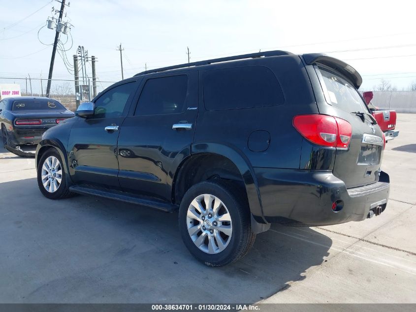 2011 Toyota Sequoia Platinum 5.7L V8 VIN: 5TDDW5G10BS054801 Lot: 38634701