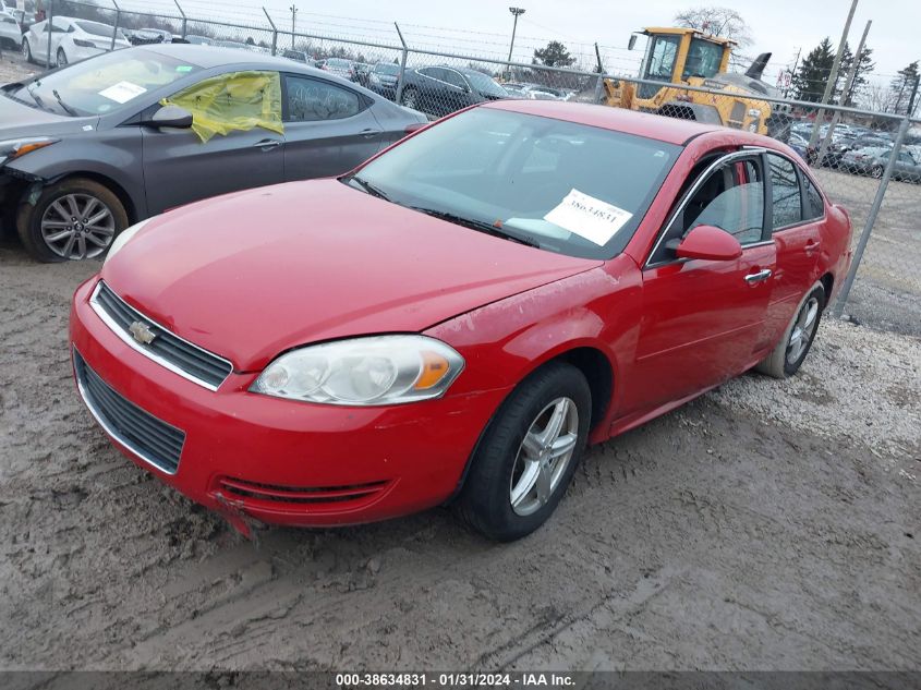 2011 Chevrolet Impala Ls VIN: 2G1WF5EK9B1285457 Lot: 38634831