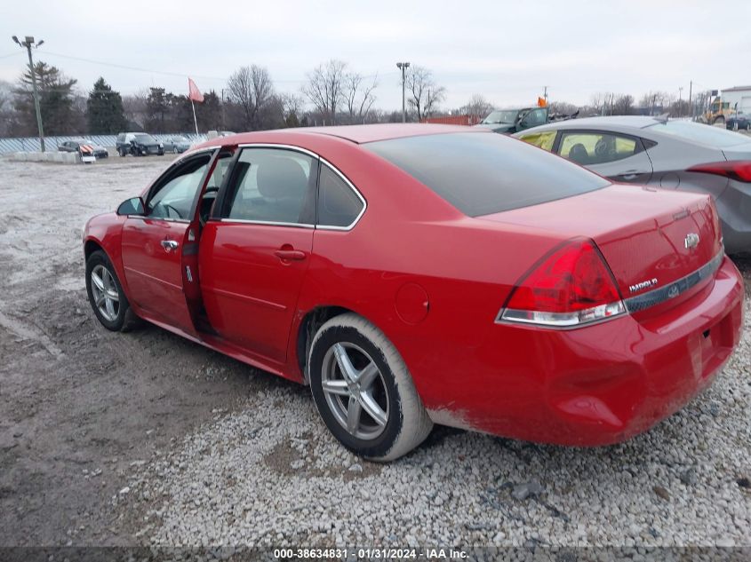 2011 Chevrolet Impala Ls VIN: 2G1WF5EK9B1285457 Lot: 38634831