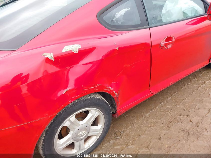 2003 Hyundai Tiburon VIN: KMHHM65D83U087516 Lot: 38634838