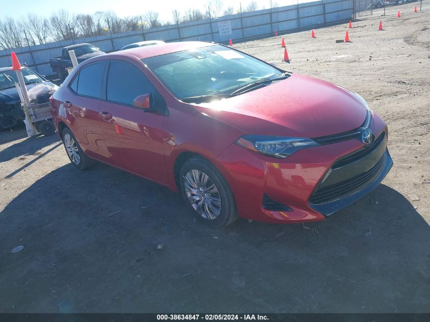 2019 TOYOTA COROLLA LE - 2T1BURHE7KC189532