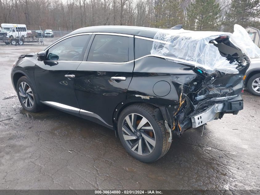 2018 Nissan Murano Platinum VIN: 5N1AZ2MH7JN128869 Lot: 38634880