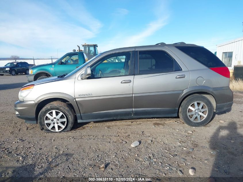 2002 Buick Rendezvous Cxl VIN: 3G5DB03E52S513721 Lot: 40265863