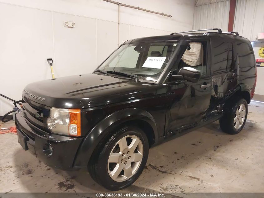 2009 Land Rover Lr3 S VIN: SALAC25409A506270 Lot: 38635193