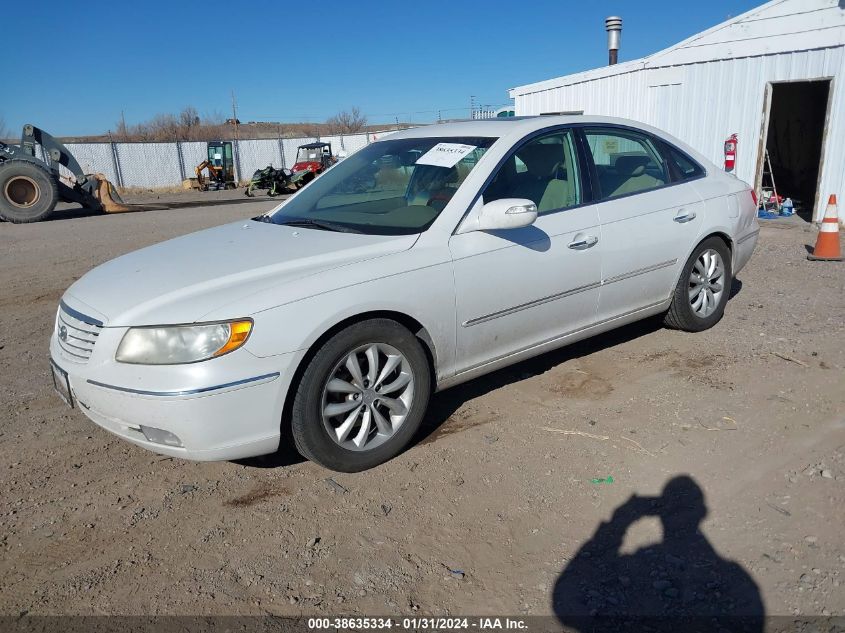 2008 Hyundai Azera Limited VIN: KMHFC46FX8A251761 Lot: 38635334