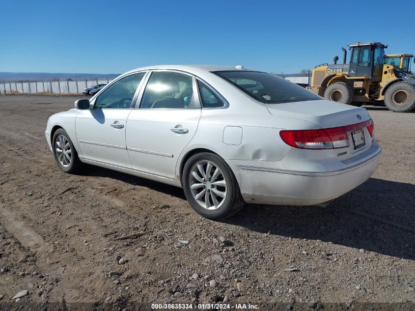 2008 Hyundai Azera Limited VIN: KMHFC46FX8A251761 Lot: 38635334